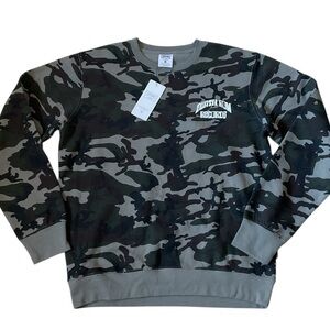 NWT Crooks & Castles x Death Row Records Camo Logo Sweatshirt